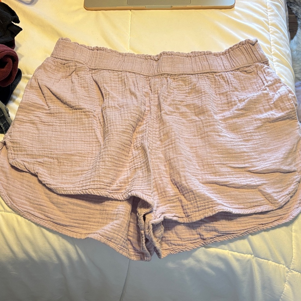 Women's Pink Casual Shorts